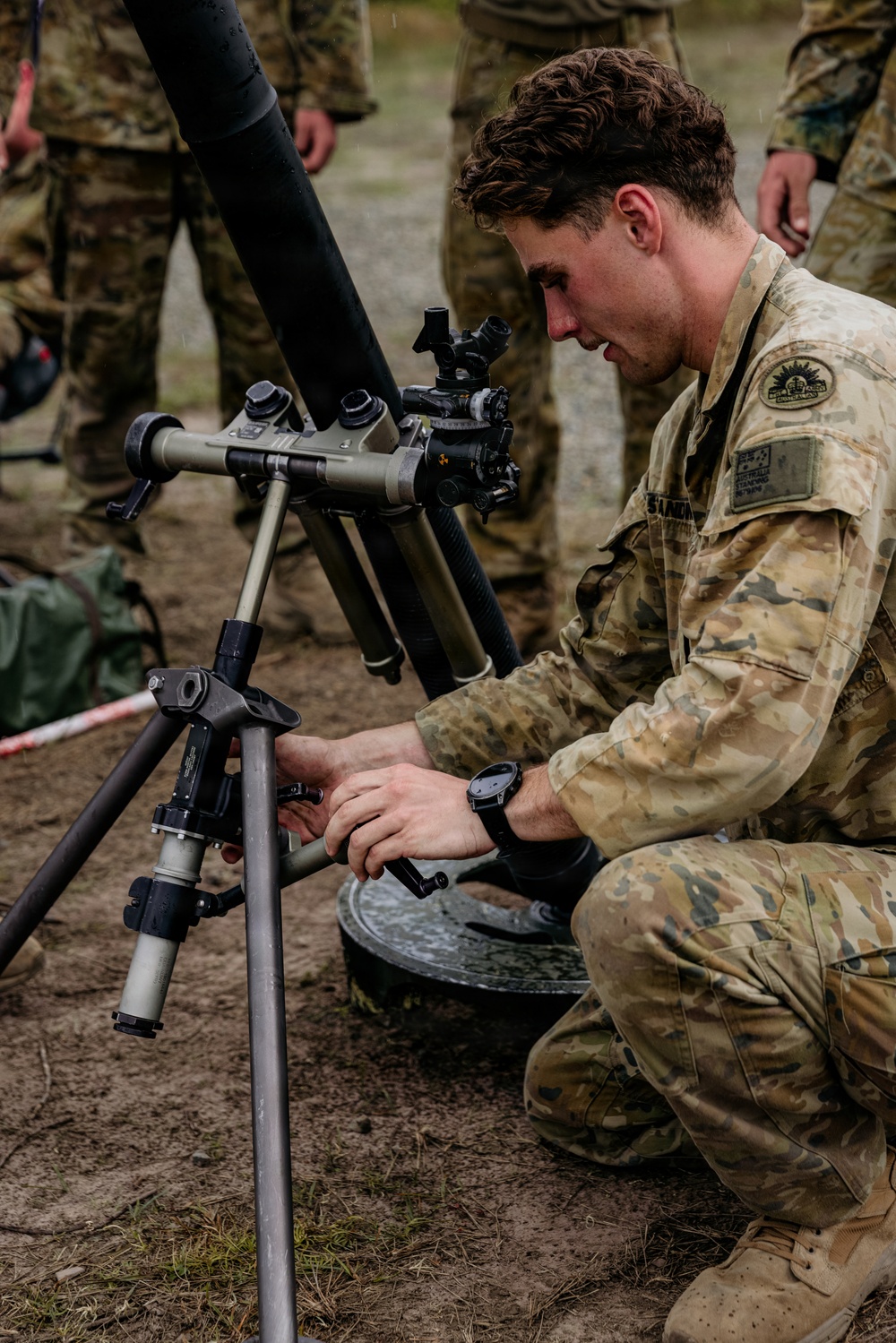 Guam National Guard competes with Australian Defence Force