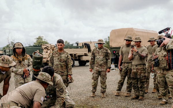 Guam National Guard competes with Australian Defence Force