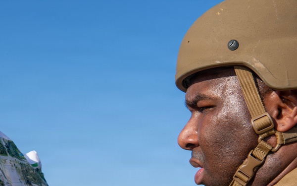 CTF 68 Sailors complete a Practical Expeditionary Warfare Board