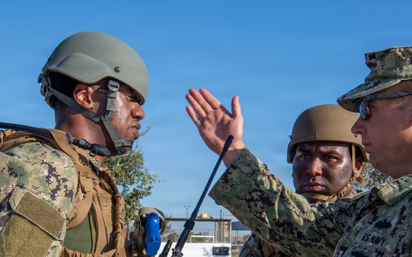 CTF 68 Sailors complete a Practical Expeditionary Warfare Board