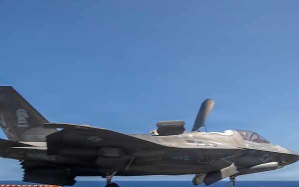 USS Tripoli Conducts Flight Operations