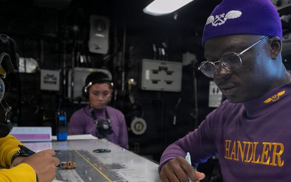 USS Tripoli Conducts Flight Operations