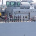 USS Santa Barbara conducts replenishment-at-sea with HMAS Supply