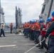 USS Santa Barbara conducts replenishment-at-sea with HMAS Supply