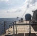 USS Santa Barbara conducts replenishment-at-sea with HMAS Supply