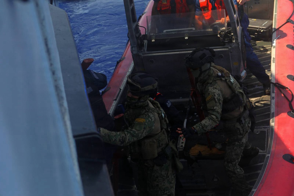 Philippine Coast Guard participates in multinational boarding exercise at RIMPAC 2026