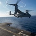USS Tripoli Conducts MV-22 Osprey Fly-Over