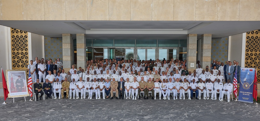 Maritime leaders assemble for the official African Maritime Forces Summit 2026 photograph
