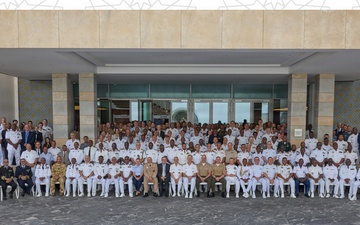 Maritime leaders assemble for the official African Maritime Forces Summit 2026 photograph
