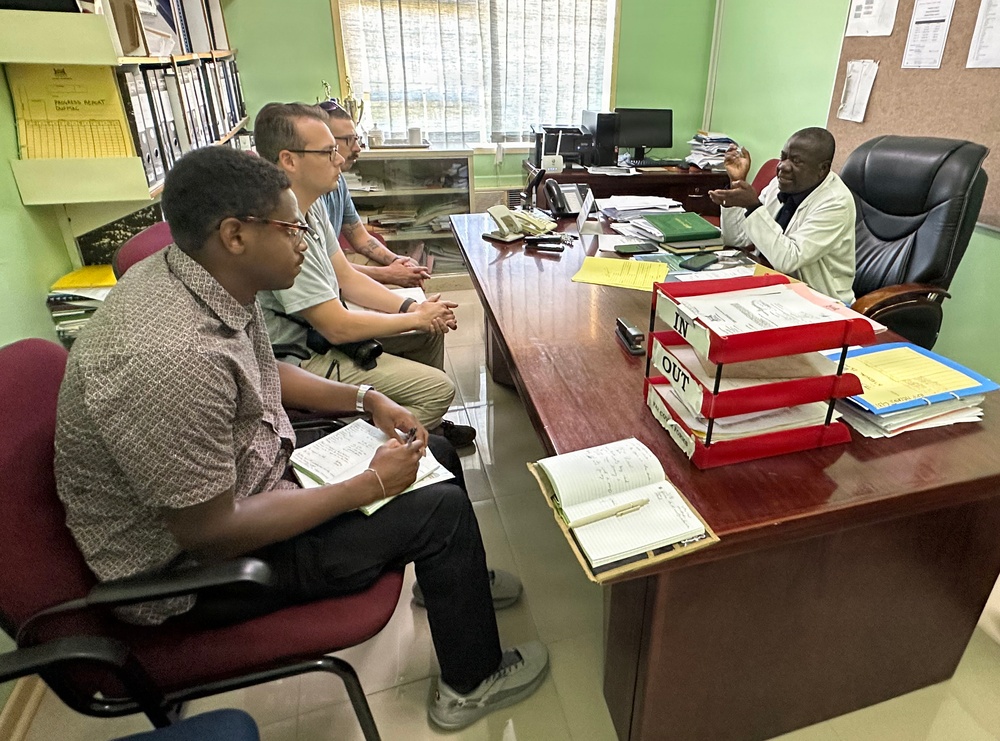 SETAF-AF civil affairs team conducts humanitarian assistance audits in Botswana