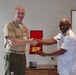 MARFOREUR/AF Commander, Ghanian Navy Commodore discuss maritime security at AMFS 2026