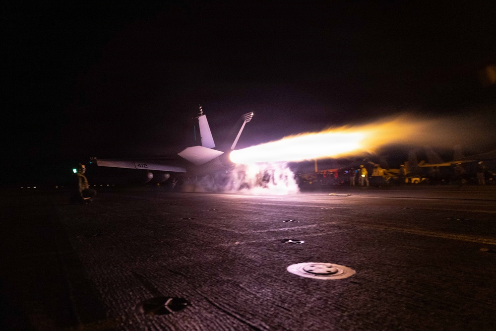 USS George H.W. Bush Conducts Operations