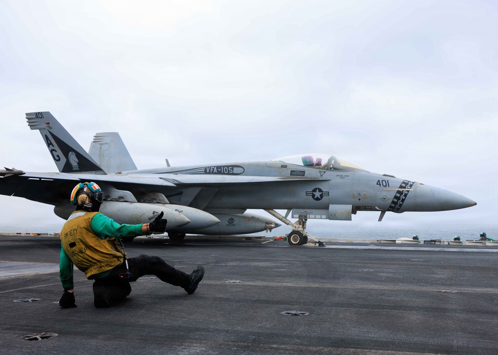 USS George H.W. Bush Conducts Operations