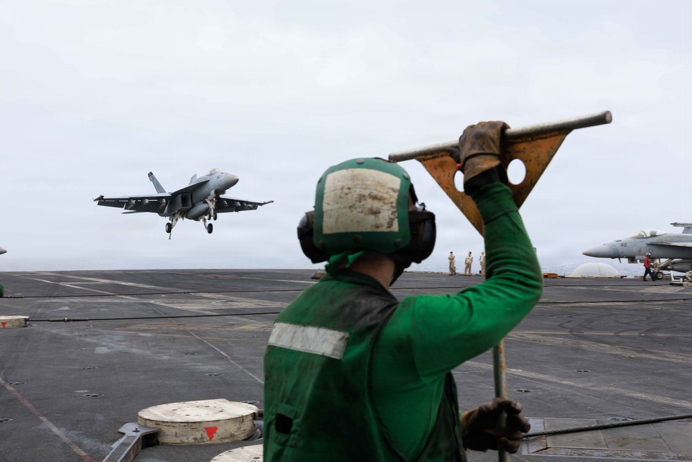 USS George H.W. Bush Conducts Operations