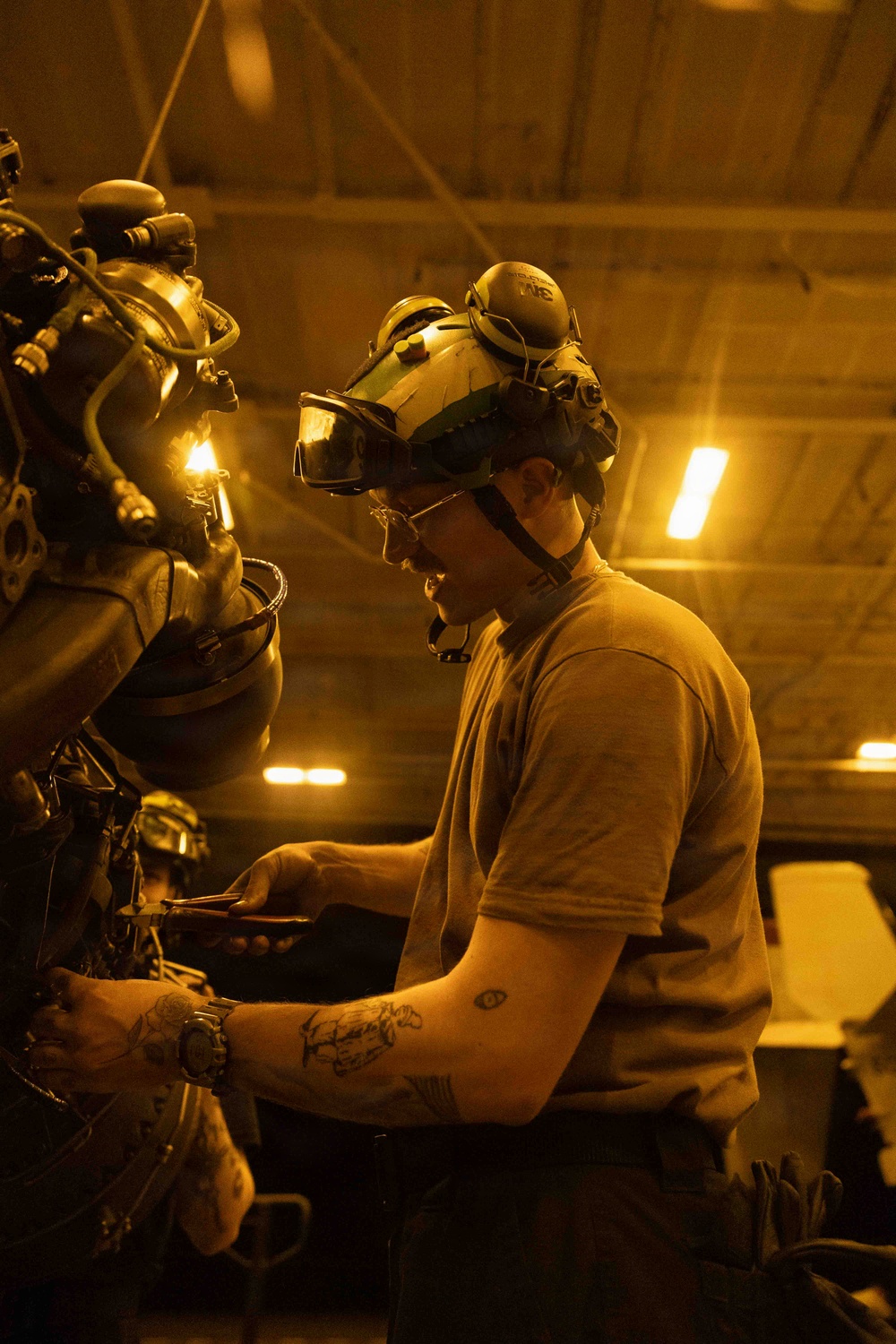 USS George H.W. Bush Conducts Daily Operations