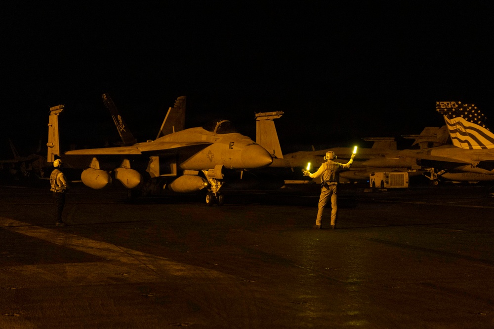 USS George H.W. Bush Conducts Daily Operations