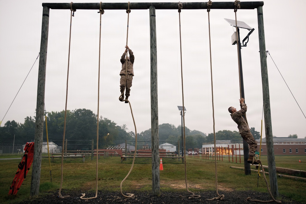 Alpha Company conducts E Course