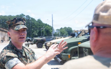 U.S. Marine Corps Veterans Revist MCAS Beaufort