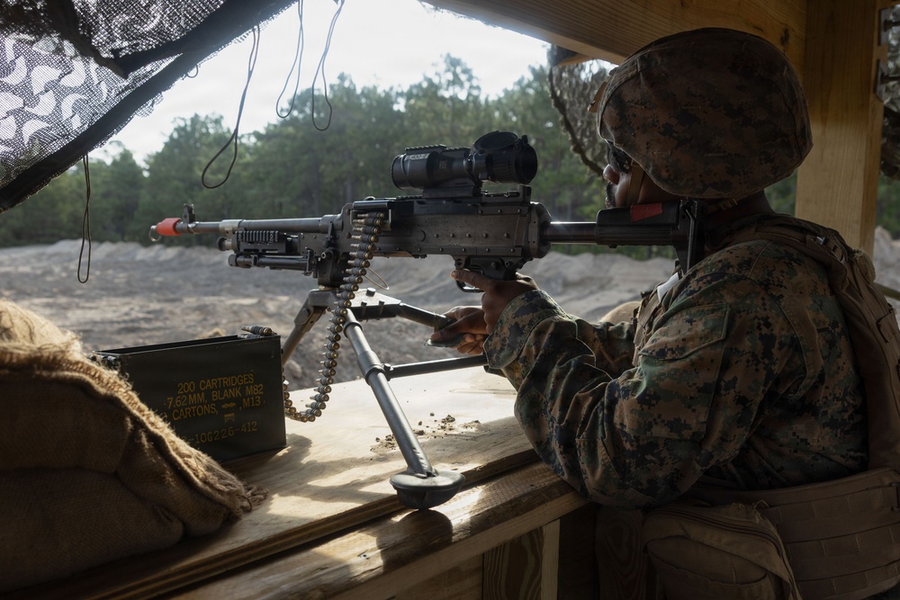 8th Engineer Support Battalion executes a Marine Corps Combat Readiness Evaluation