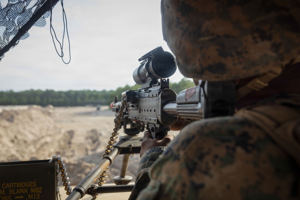 8th Engineer Support Battalion executes a Marine Corps Combat Readiness Evaluation