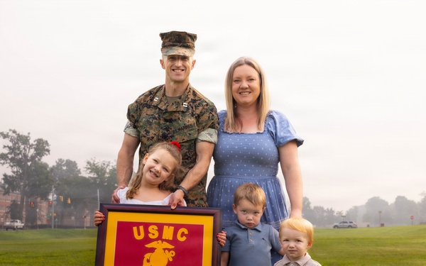Capt. Nathan Price Relinquishes Command of Headquarters Company