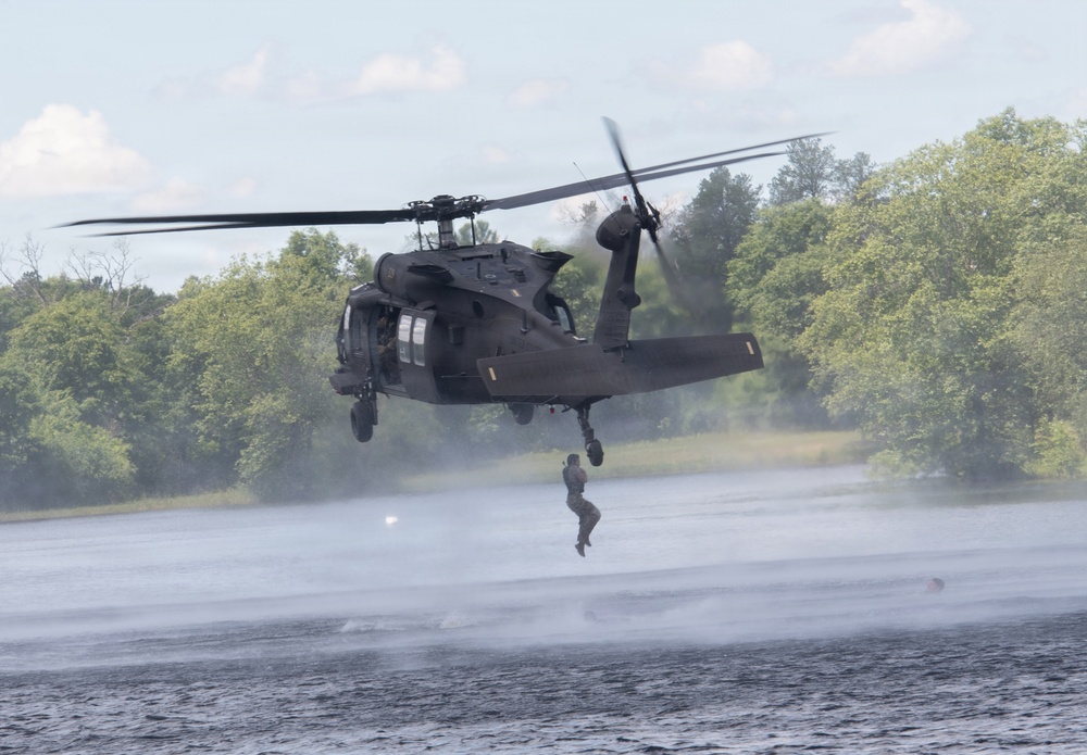 Illinois National Guard Helocast at Fort McCoy