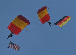 Paratroopers deliver flags to Garmisch German-American Friendship Day