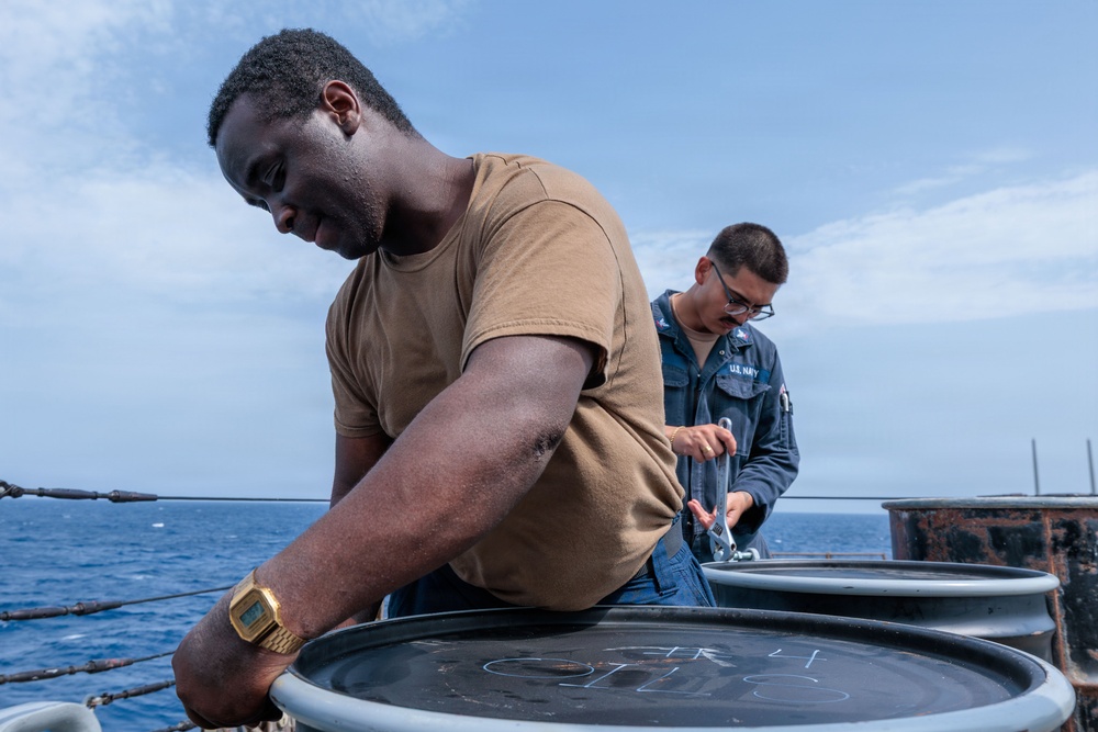 Routine Operations aboard USS Gonzalez