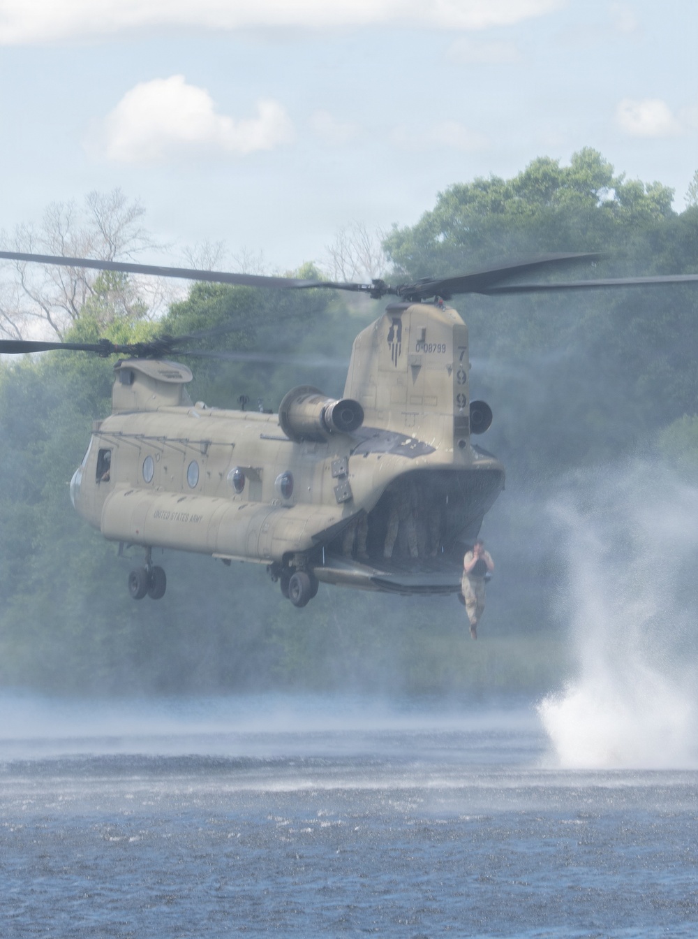 Illinois National Guard Helocast at Fort McCoy