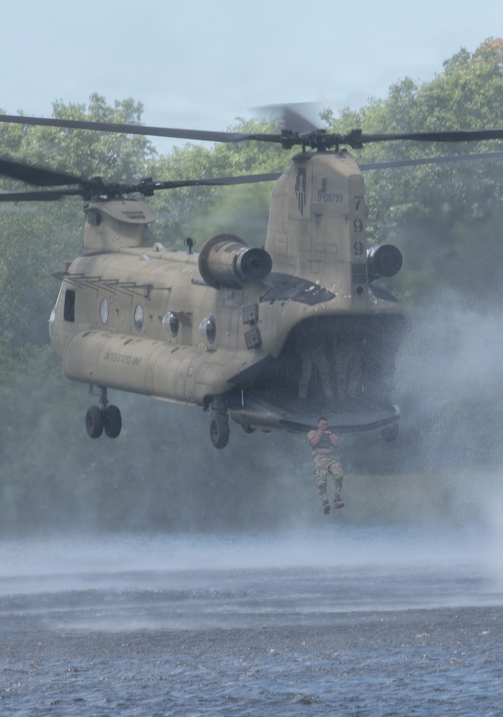 Illinois National Guard Helocast at Fort McCoy