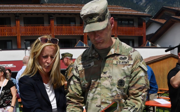 Garmisch German-American Friendship Day Cake Cutting