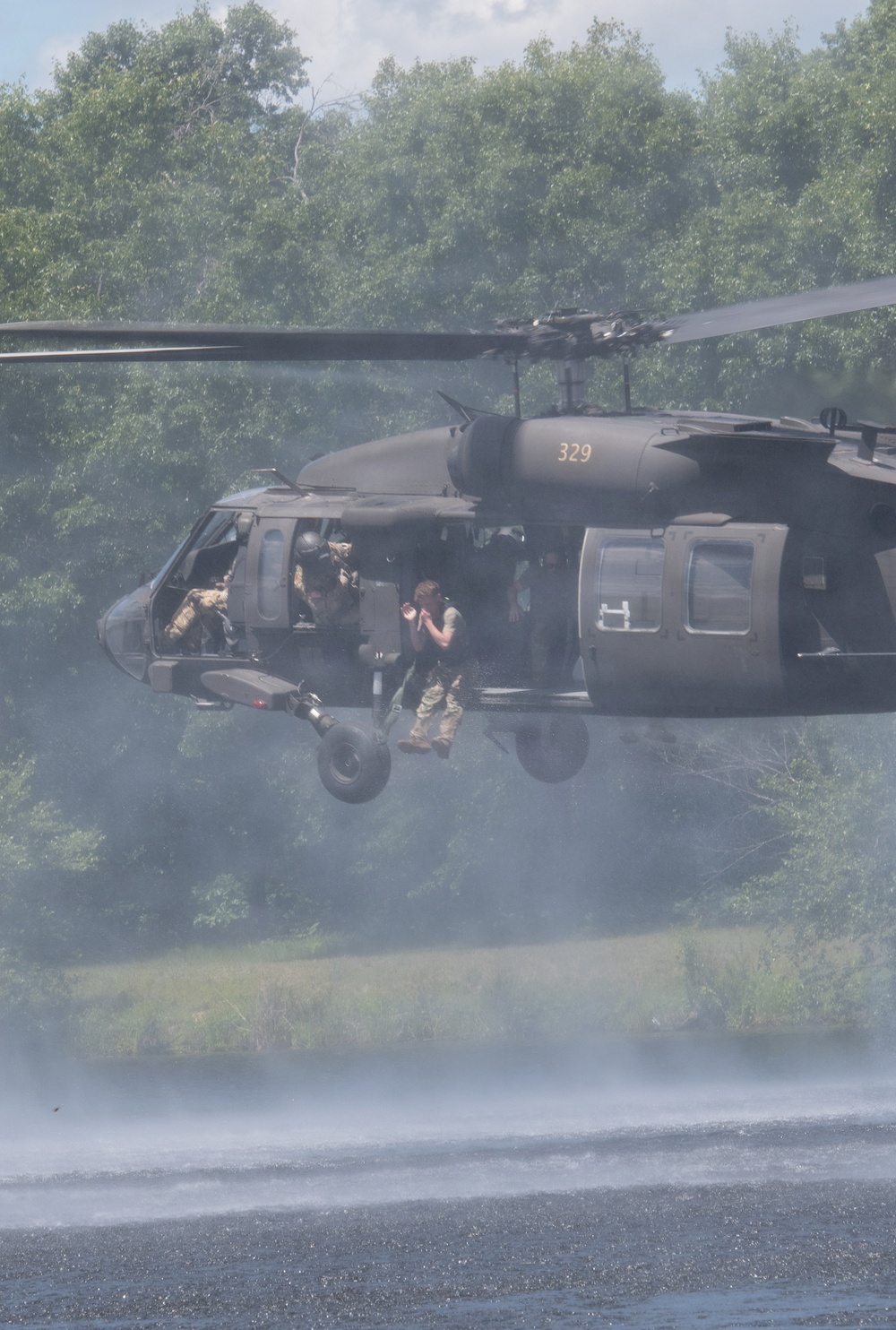 Illinois National Guard Helocast at Fort McCoy