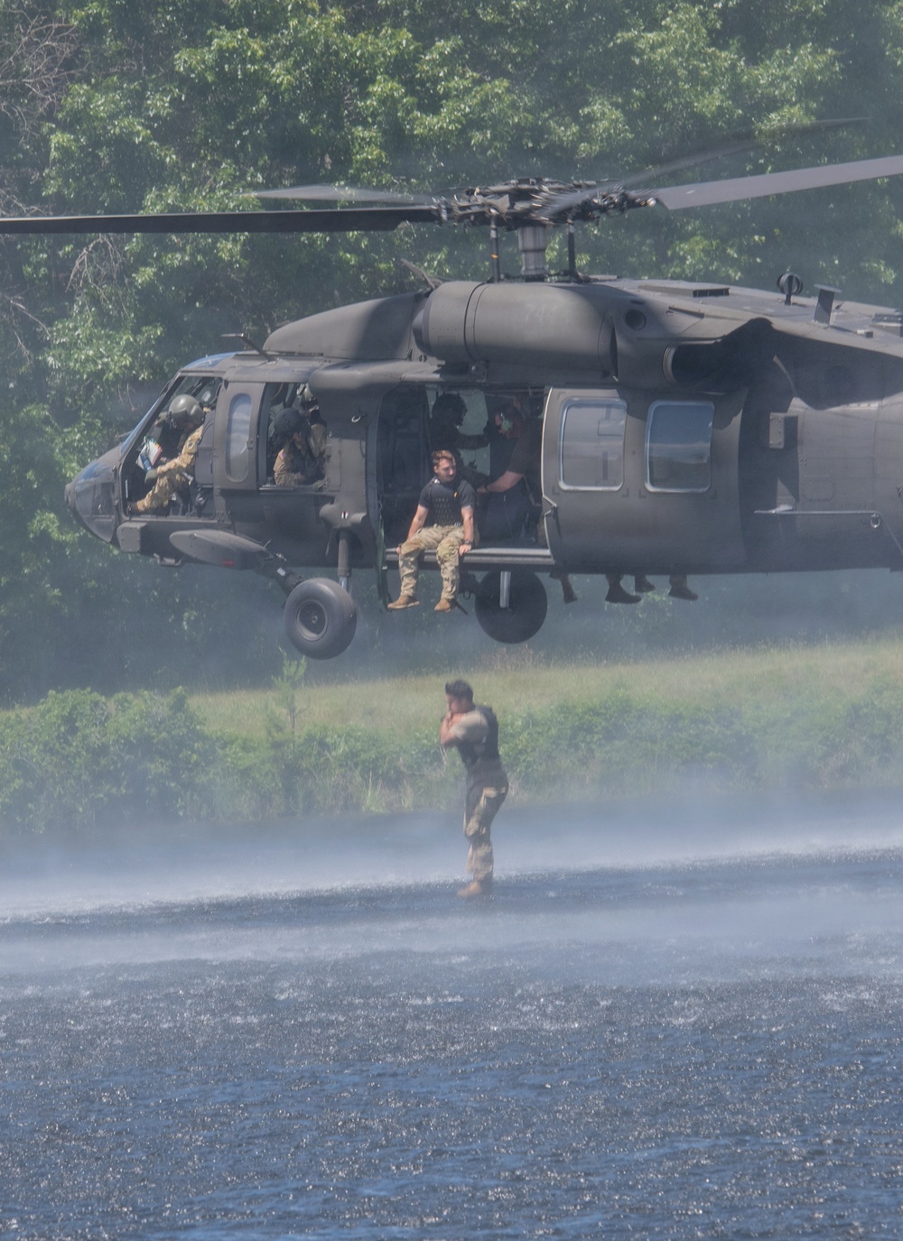 Illinois National Guard Helocast at Fort McCoy