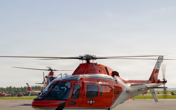 TH-73A Thrasher Lands on NAS Whiting Field Flightline