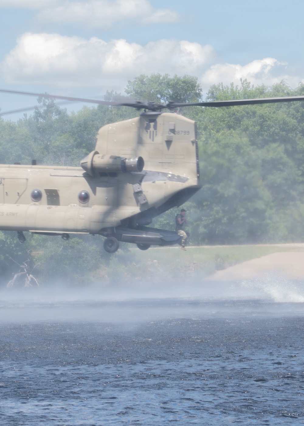 Illinois National Guard Helocast at Fort McCoy