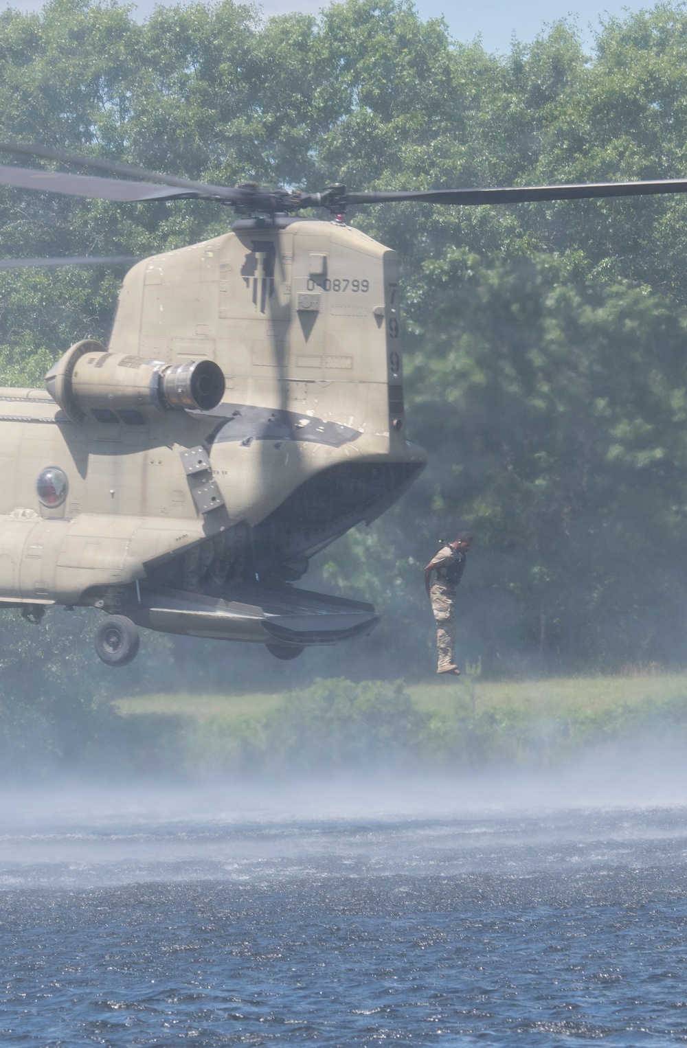 Illinois National Guard Helocast at Fort McCoy