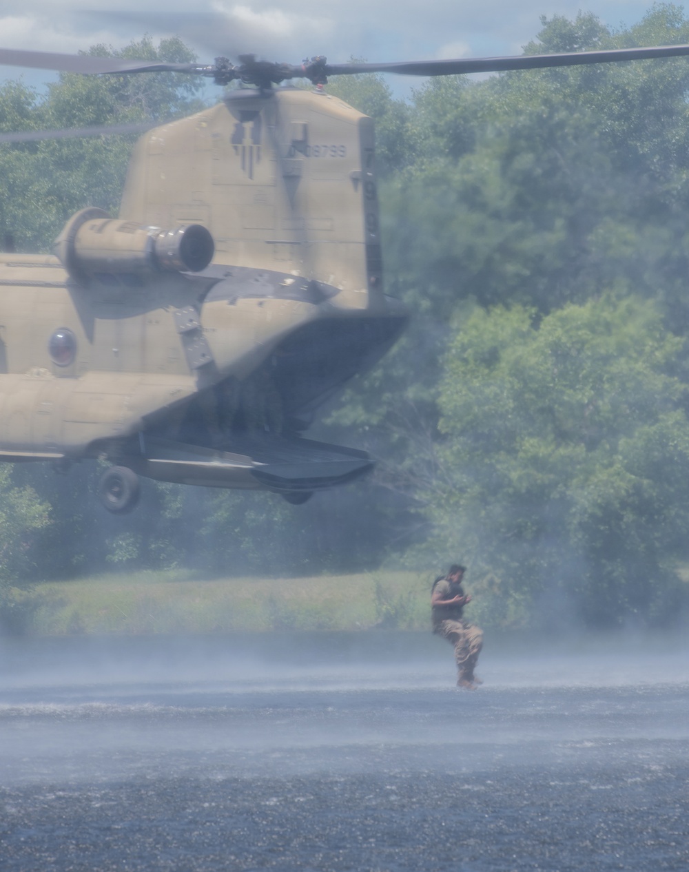 Illinois National Guard Helocast at Fort McCoy