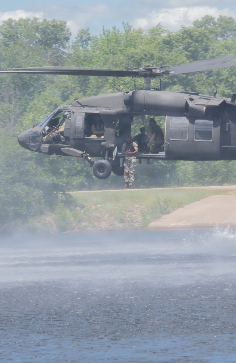 Illinois National Guard Helocast at Fort McCoy