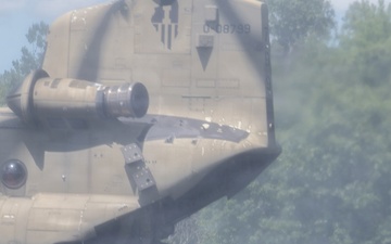 Illinois National Guard Helocast at Fort McCoy