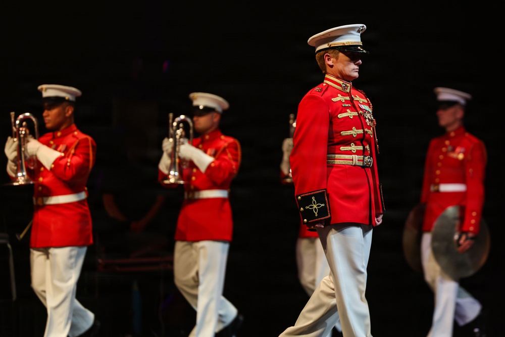 "The Commandant's Own" performs at the Washington Tattoo