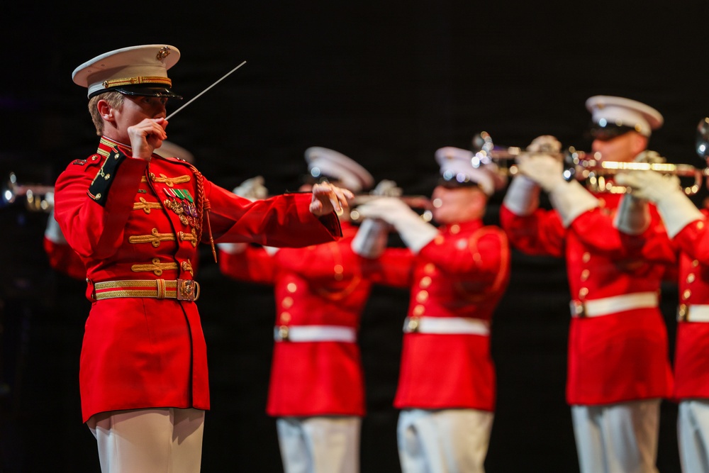 "The Commandant's Own" performs at the Washington Tattoo