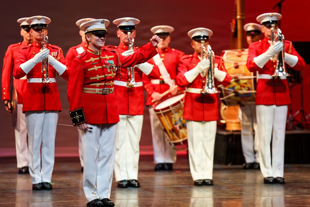 "The Commandant's Own" performs at the Washington Tattoo