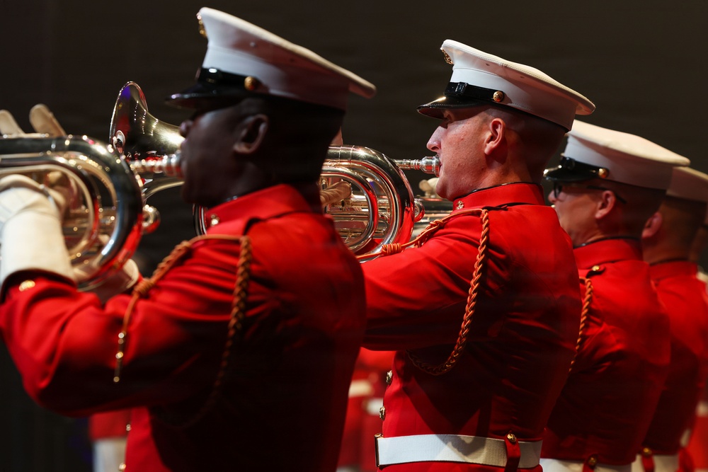 "The Commandant's Own" performs at the Washington Tattoo