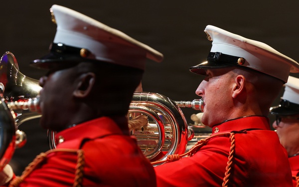 "The Commandant's Own" performs at the Washington Tattoo