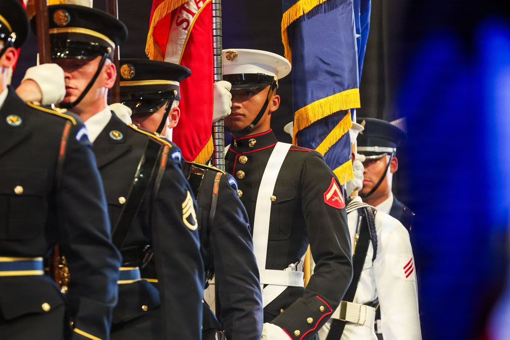 "The Commandant's Own" performs at the Washington Tattoo