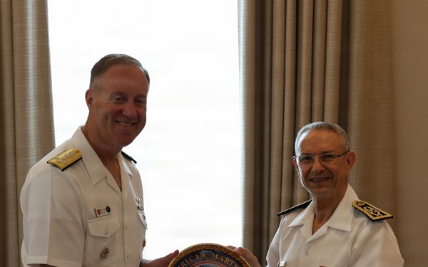 AMFS 2026 Gift Exchange between U.S., Royal Moroccan Navy