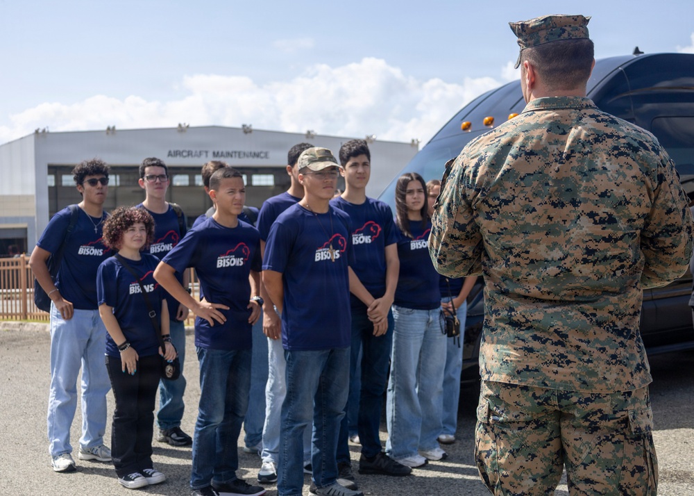 American Military Academy JROTC cadets Visits LCF-24