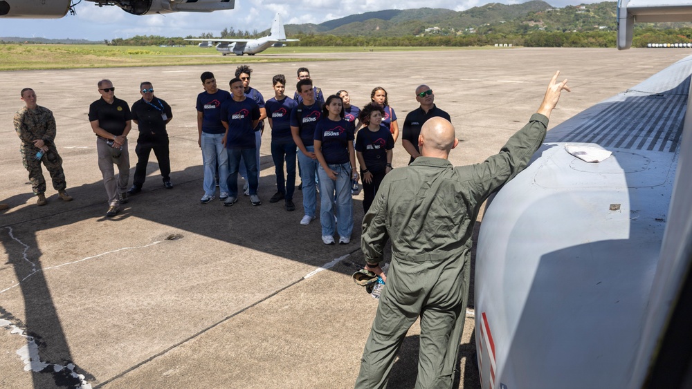 American Military Academy JROTC cadets Visits LCF-24