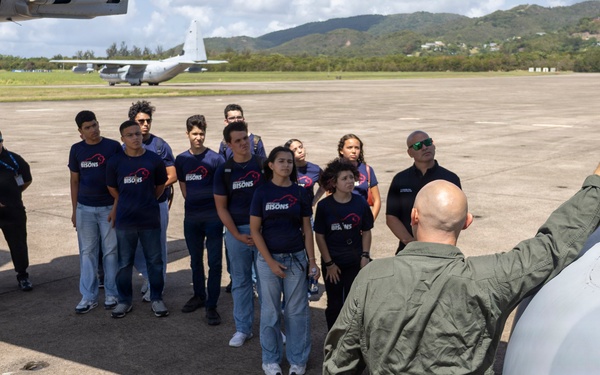 American Military Academy JROTC cadets Visits LCF-24