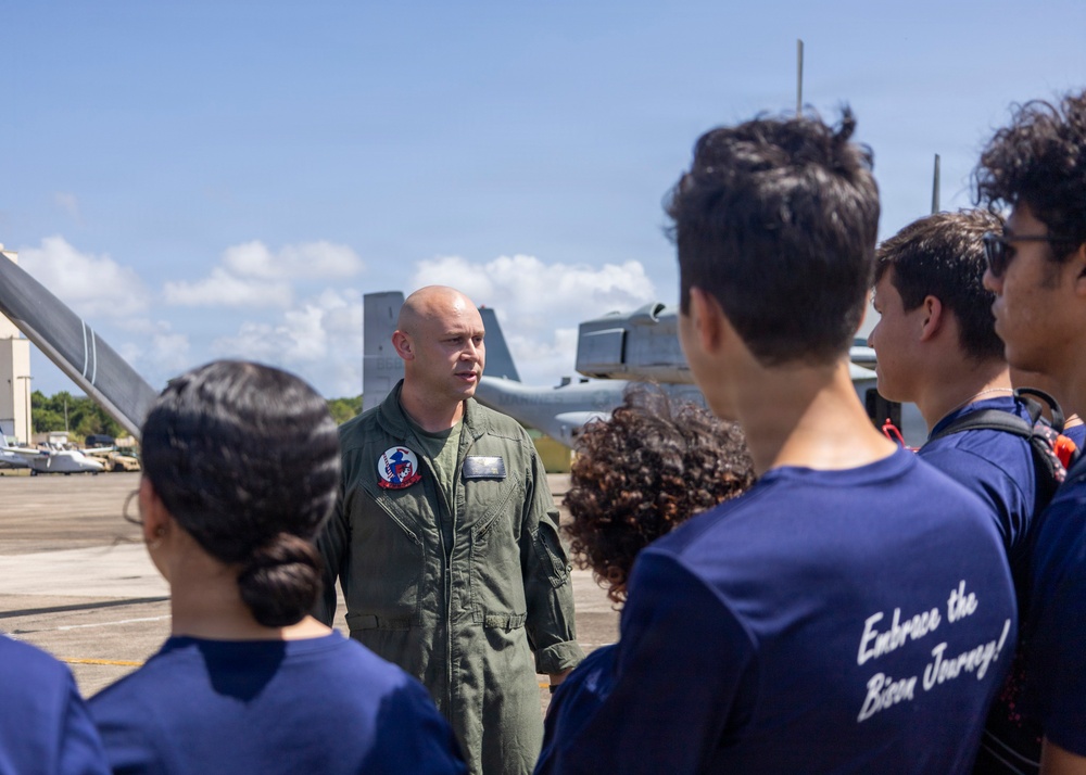 American Military Academy JROTC cadets Visits LCF-24
